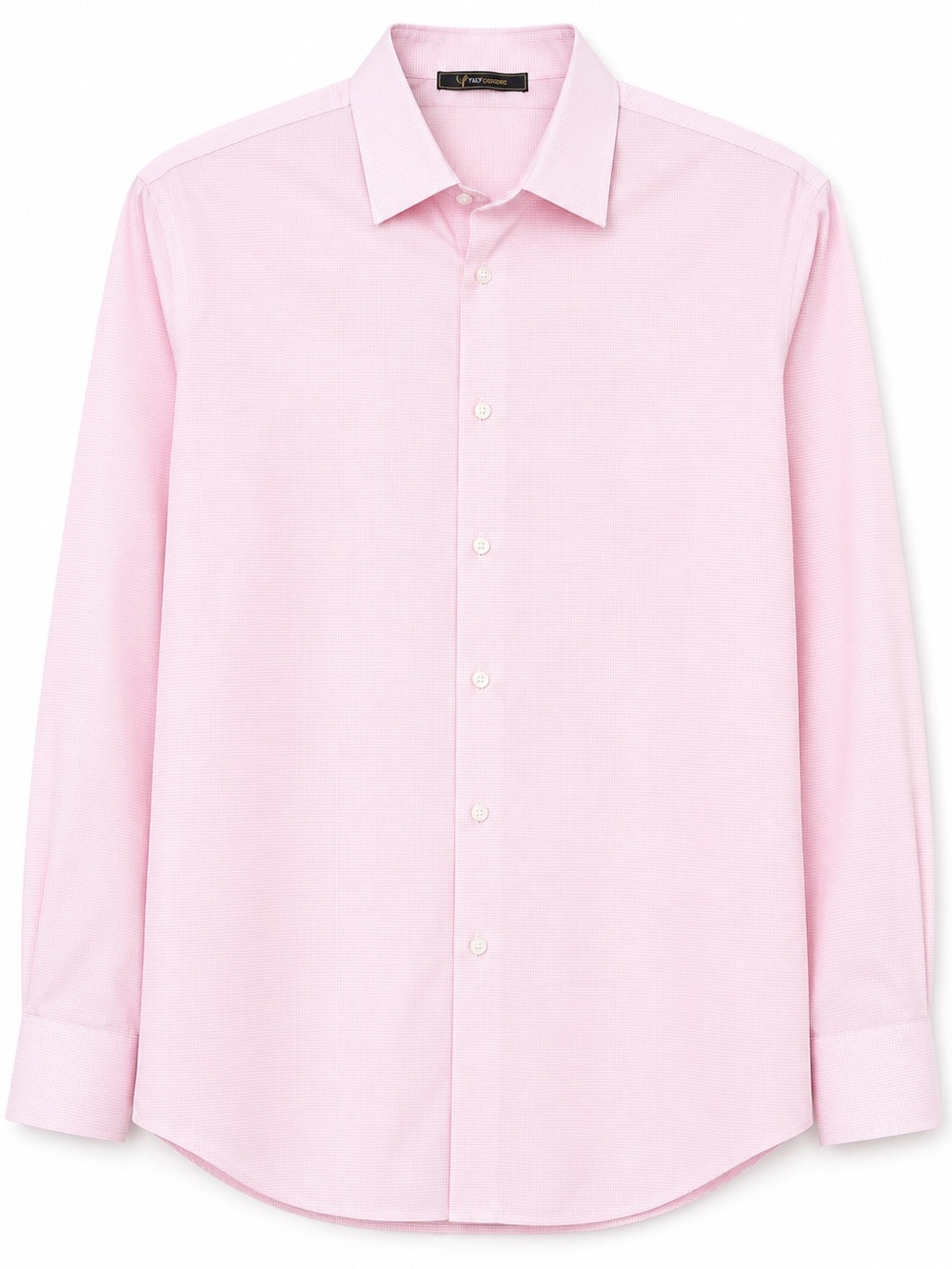 Yaly Couture Custom Tailored 100% Cotton Pink Dress Shirt Men’s Bespoke Vietnam